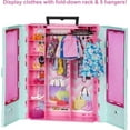 thumbnail image 4 of Barbie Closet Playset con 3 trajes, 3 pares de zapatos, 2, 4 of 5