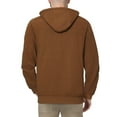 thumbnail image 5 of The American Outdoorsman Sherpa Lined Hoodie with Zipper and Pockets, Insulated Layer for Hiking and Camping in Cold Weather (Copper Heather, XXL), 5 of 5