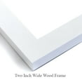 thumbnail image 5 of Vitaly Geyman 4x24 White Modern Wood Framed Wall Art Titled - In the Mist II, 5 of 5