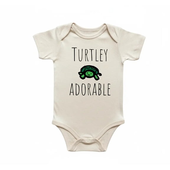 Sea Turtle Newborn Baby Bodysuit