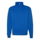 thumbnail image 1 of Sudadera con cuello de cadete Jerzees NuBlend y cremallera de 1/4 para hombre azul marino XL 995MR, 1 of 1