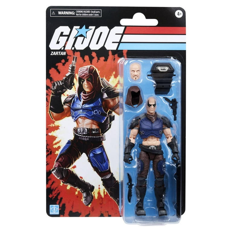 G.I. Joe Classified Series Zartan Action Figure with Multiple