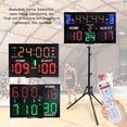 thumbnail image 4 of Soporte de Marcador de Marcas, Aleación 2 kg Fácil de Instalar Altura de Soporte de Marcador Ajustable Ajustable Para El Tenis de Baloncesto, 4 of 7