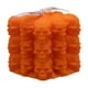 thumbnail image 2 of Vela aromática de cubo de esqueleto de Halloween | Cera de soja Patrón de calavera artesanal | Naranja, Blanco, Multicolor | 6x6x6cm | Decoración de aromaterapia con ardiente limpio | Acento festivo, 2 of 6