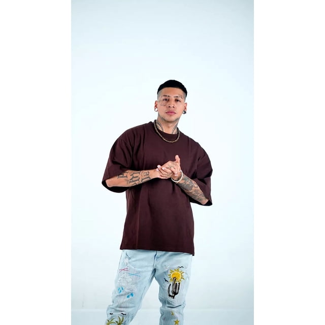 Playera Oversized Hombre Moda