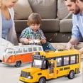 thumbnail image 3 of KEINXS RC Bus Remote Control Car Vehicles With Opening Doors City Bus  Remote Control Car With LED Lights School Bus Toy For Children Kids, 3 of 6