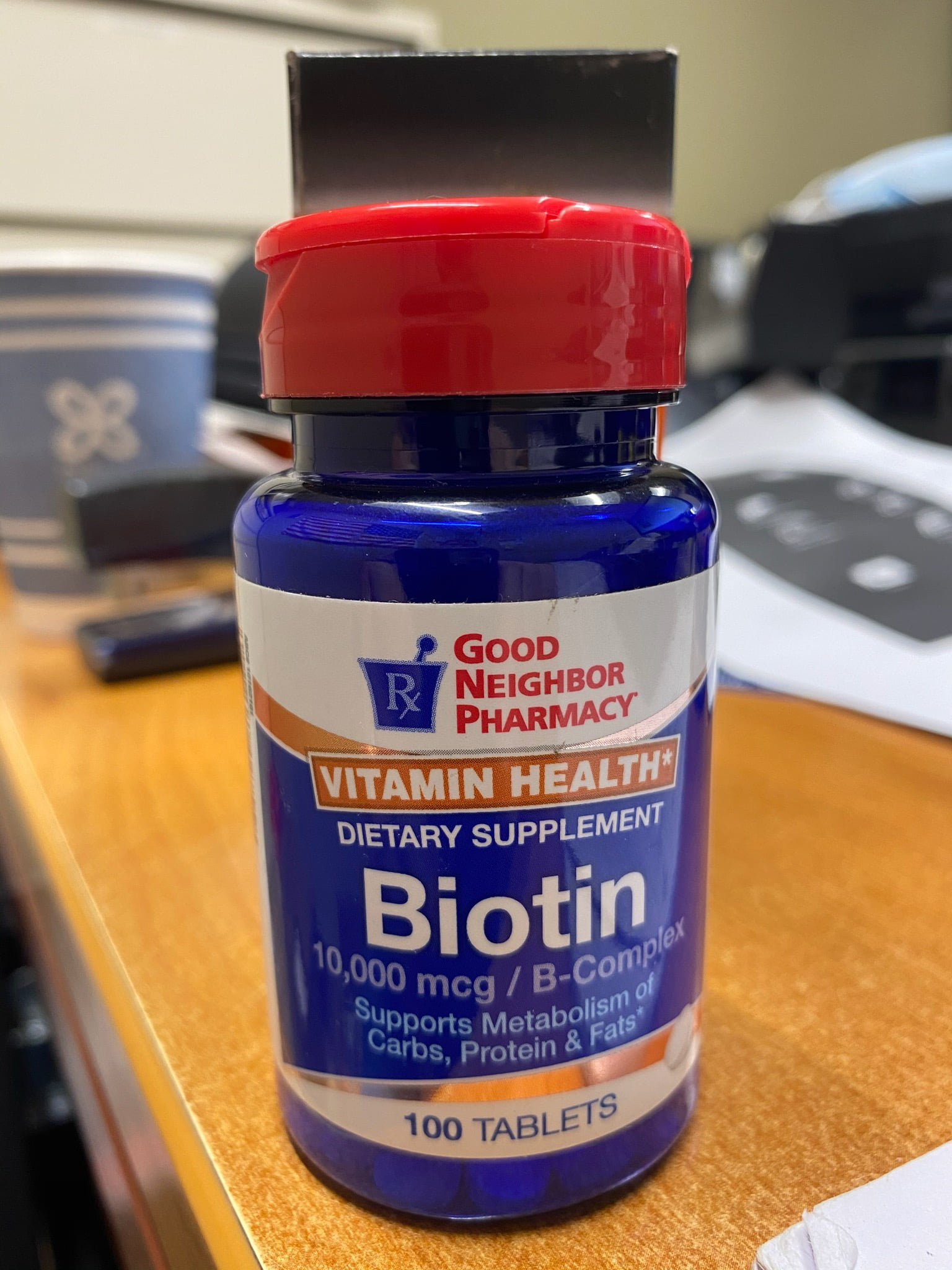 GNP Biotin 10,000 mcg/
