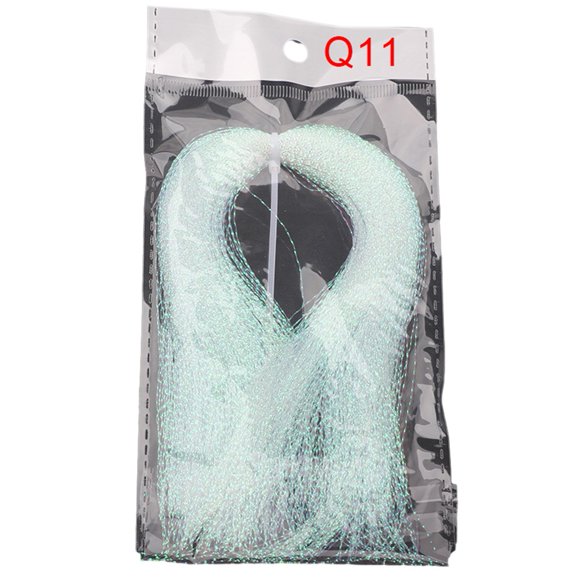 Bgsha Ligne flash de Pêche à la Mouche en Spirale Cristal Torsadé Brillant Bricolage Matériel de Liage 5g