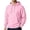 Pink, variant on UDAUDU Mens Casual Cotton Hooded Collar Drawstring Hoodies 2026 Fall Fashion Pullover Sweatshirts Long Sleeve Shirts Purple 3XL
