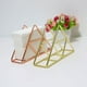 thumbnail image 2 of Juego de 2 Servilleteros de Mesa, Servilleteros de Papel Triangulares, Servilleteros de Mesa de Acero Inoxidable, Servilleteros de Mesa, Servilleteros de Papel de Metal, para Cocina o Mesa de Comedor Rojo Verde, 2 of 5