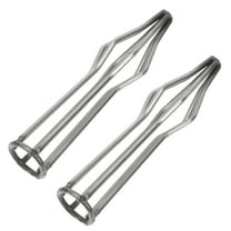 AURARMLET 2Pcs Barbecue Accessories Rack Insert 4.32X0.94X0.94Inch Silver For Grilling