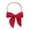 Red, variant on LNMQLPDBS Baby Girl Linen Bows Nylon Headband Newborn Infant Hair Bow Elastic Bands Toddler Hair Accessories Little Kids Stretchy Soft Headbands