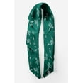 thumbnail image 2 of Bimba Green Flower Floral Pure Silk Printed Head Bandanas Summer Neck Wrap Scarf 40 x 40 Inches, 2 of 6