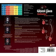 Officially Licensed Bleeding Ghost Face Halloween Costume for Children, Boys Size M (8), by Fun World