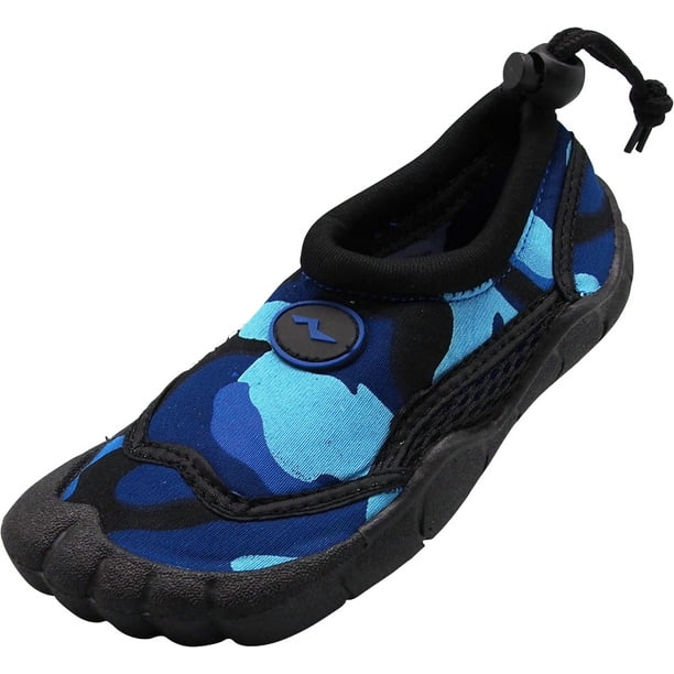 NORTY Norty Kids Water Shoes Boys Girls Skeletoe Five Toe Pool Aqua Sock for Children 40353