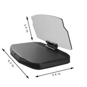 Car HUD Head Up Display Projector | Wireless Fast Charging | Universal for Android & iOS | Mirror Navigation | ABS Durable Material | Fixed Base | 7.48x4.01x0.82 in