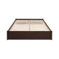 thumbnail image 4 of Wright Home Modern Wood King 4-Post Platform Bed in Espresso Finish, 4 of 6