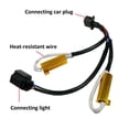 thumbnail image 3 of Xotic Tech H13 9008 LED Load Resistor Kit Dual Decoders HID Relay Harness, 2 Pieces, 3 of 7