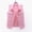 Pink, variant on 2022 Sleeveless Denim Jacket Outerwear Womens Tops Plus Size Loose Fit Casual Womens Spring And Autumn Coats Solid Sky Blue XXXL