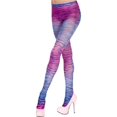 thumbnail image 1 of 682-RAINBOW-ZEBRA Multicolor Zebra Print Pantyhose, Rainbow & Zebra, 1 of 1
