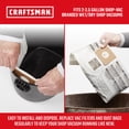 thumbnail image 3 of Bolsas de recolección de polvo CRAFTSMAN CMXZVBE38774 para aspiradora de 7,5 a 9,5 L, 3 of 7