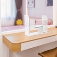thumbnail image 2 of Combination Desk Wooden Bookshelf Office Shelves Student Dormitory Bookcase, 2 of 5