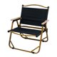 thumbnail image 1 of Silla plegable portátil para acampar, taburete de tela Oxford (soporte dorado de tela negra) Ehuebsd Para Estrenar, 1 of 3