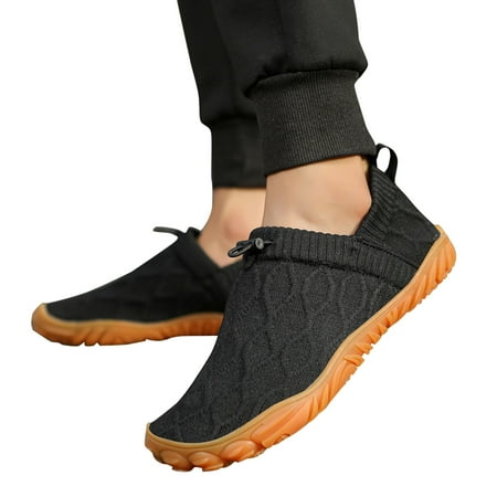 

Chnzic Men s Fashion Casual Shoes A On Lightweight Outdoor Non Thin Sole Flying Woven Lazy Shoes