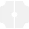 thumbnail image 4 of 36"OD x 6"ID x 12"C x 1"P Haus Architectural Grade PVC Contemporary Ceiling Medallion, Two Piece, 4 of 11