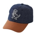 thumbnail image 3 of Gzbliryd Sun Protection Hat Cool Hats Adjustable Beach Hats Sprints Running Hat for Girls Sun Hats Beach Cap (Dark Blue,2-8 Years), 3 of 5