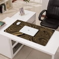 thumbnail image 3 of Brown Line &nbsp;mouse Padswaterproof,rubber+multispandexno Slip Line Theme MousematDesk Pad for Office Home Game 31.5x15.7inches, 3 of 7
