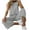 Gray, variant on Summer Outfit for Women Womens Outfits Summer Clothing Set Female Round Neck Sleeveless Tops Pants Sets Casual Pant Style S_971 Women's Tracksuits White M