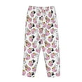 thumbnail image 5 of Goofa French Bulldog Duck Printed Soft Pajama Pants for Women, Wide Leg Comfy Casual Lounge Yoga Pants-Small, 5 of 9
