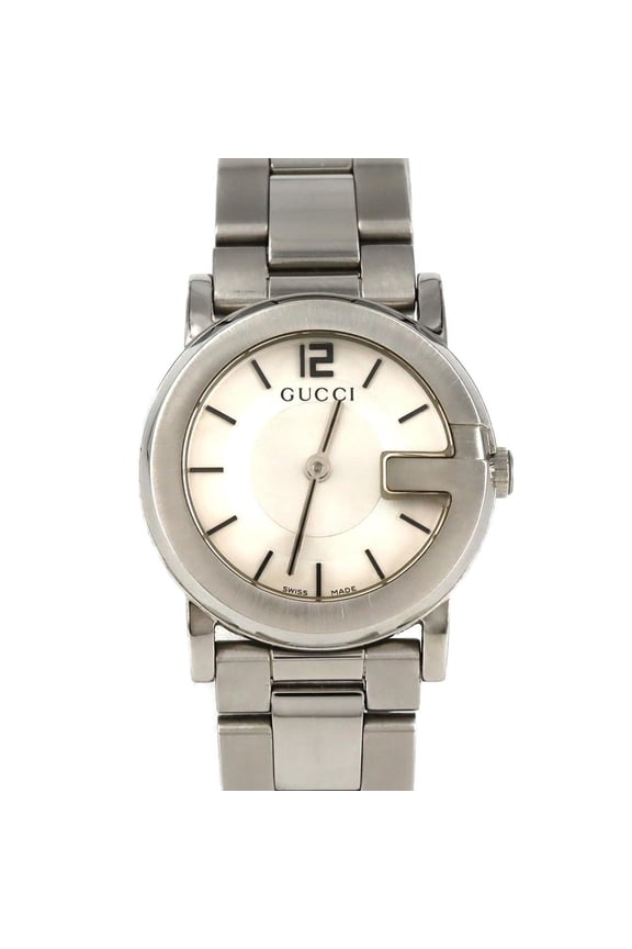 Pre-Owned Gucci 101L Stainless Steel Quartz Watch (Good)