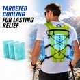 thumbnail image 4 of Cooling Hydration Vest with 2L BPA-Free Water Bladder, Running Vest with 3 Removable Cooling Packs, Lightweight Outdoor Hydration Pack for Hot Weather, Hiking, Cycling, Training, 4 of 11