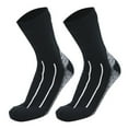 thumbnail image 2 of 1 Pair Waterproof Socks Elastic Breathable Mid Tube Soft Socks Foot Windproof Winter Hiking Wading Riding Skiing Socks for Outdoor Sports, 2 of 8