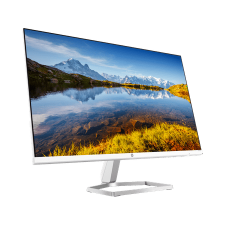 HP - 24" IPS LED FHD FreeSync Monitor (HDMI, VGA) with Integrated Speakers - Ceramic white
