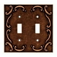 thumbnail image 2 of Brainerd French Lace Double-Switch Wall Plate, Available in Multiple Colors, 2 of 2