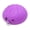 Purple, variant on Xmas Holiday Colorful Bun‑Shaped Fidget Toy, Interactive Bubble‑Expanding Squishy Toy, Cute Simulation Food Vent Toy, Cartoon Figurine for Desktop Decor & Holiday Goodie Bag Fillers