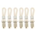 thumbnail image 1 of 6 Pcs Jewelry Hooks Bath Towel Clips Dish Towel Holder Sand Towel Clips Towel Hanging Hooks, 1 of 3