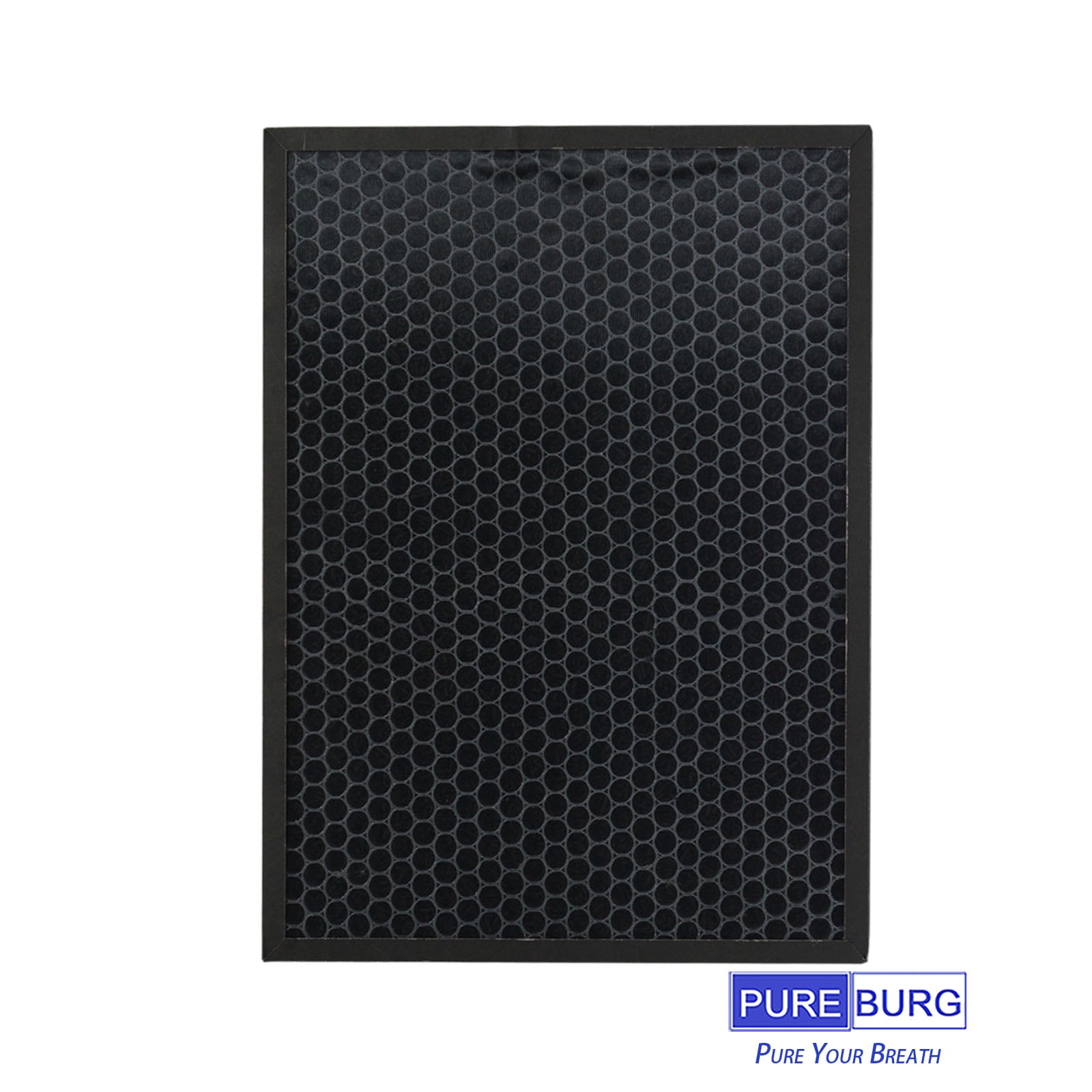 PUREBURG BKJ-33 Replacement True HEPA Filter Compatible with COLZER Air Purifier BKJ-33 , H13 3-Stage Filtration Activated Carbon,1-Pack