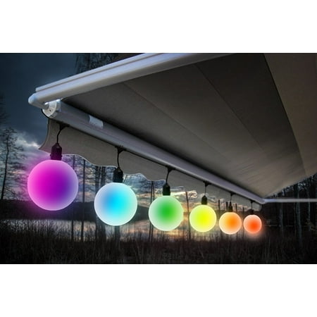 Meilo Creation Led G40 Globe String Lights 6 Count Big 5 Diameter Meilo Creation Led G40 Globe String Lights 6 Count Big 5 Diameter Shatter