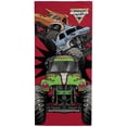 thumbnail image 1 of Toalla de playa Jay Franco Monster Jam Grave Digger Megalodon, 1 of 6