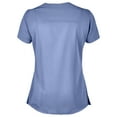 thumbnail image 2 of Panda Uniform by HeedFit Women’s Hem V-Neck Stretchable Scrub Top – 6XL Sky Blue, 2 of 4