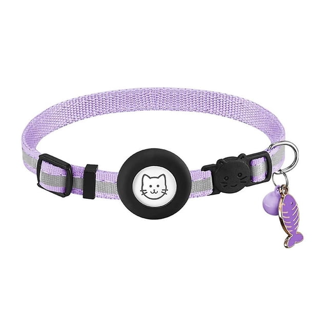Collier pour Animaux avec Support de Suivi GPS Étanche Collier Sûr pour Chats YIJIA