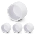 thumbnail image 1 of Tapones de PVC para tubos Zernmiarder, muebles SCH40, blancos, 1 pulgada, 24 unidades, 1 of 8