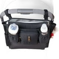 thumbnail image 5 of Sunveno Universal 2 in 1 Insulated Cup Holders Stroller Organizer, Black, 5 of 14