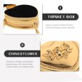thumbnail image 4 of Jewelry Trinket Box Ring Earrings Necklace Organizing Case Metal Heart Shape Jewelry Box, 4 of 9