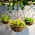 thumbnail image 4 of 4Pcs Black Hanging Basket Chain with Hooks Flower Plant Pot Replacement Chain Hanger for Bird Feeders,Planters,Lanterns and Ornaments, 4 of 4