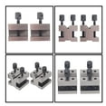thumbnail image 2 of V-Block Hardened Steel 90 Degree Angle 1-3/8 x 1-3/8 x 1-3/16 Inch Multi-Purpose Gauge Machinist Tool with Wooden Box, 2 of 5
